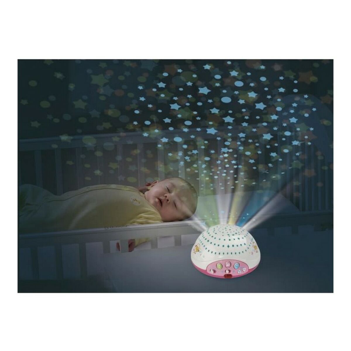 Baby toy Vtech Baby Sheep Count Pink Plastic Baby Crib-1