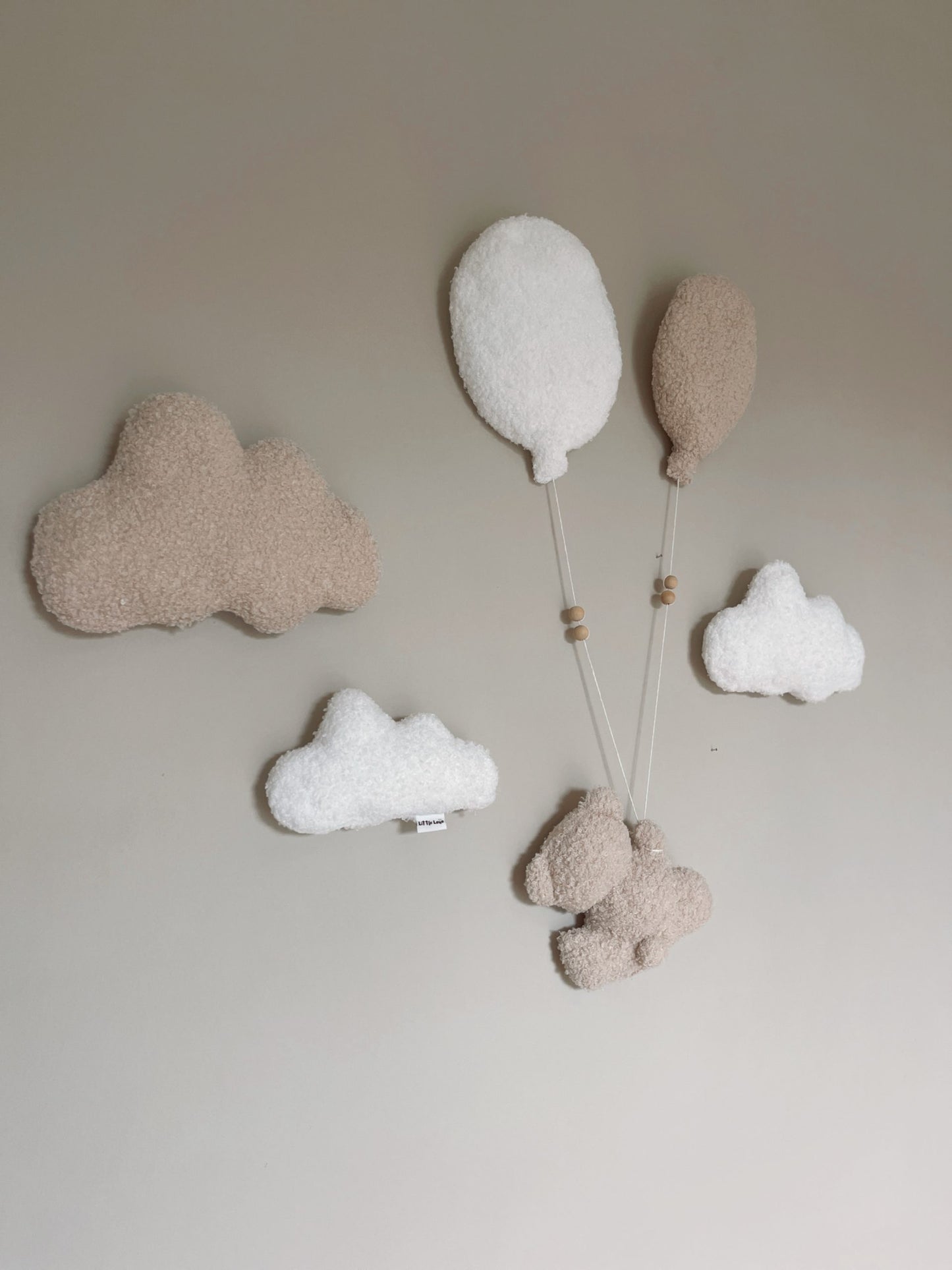 Bouclé Teddy composition big size