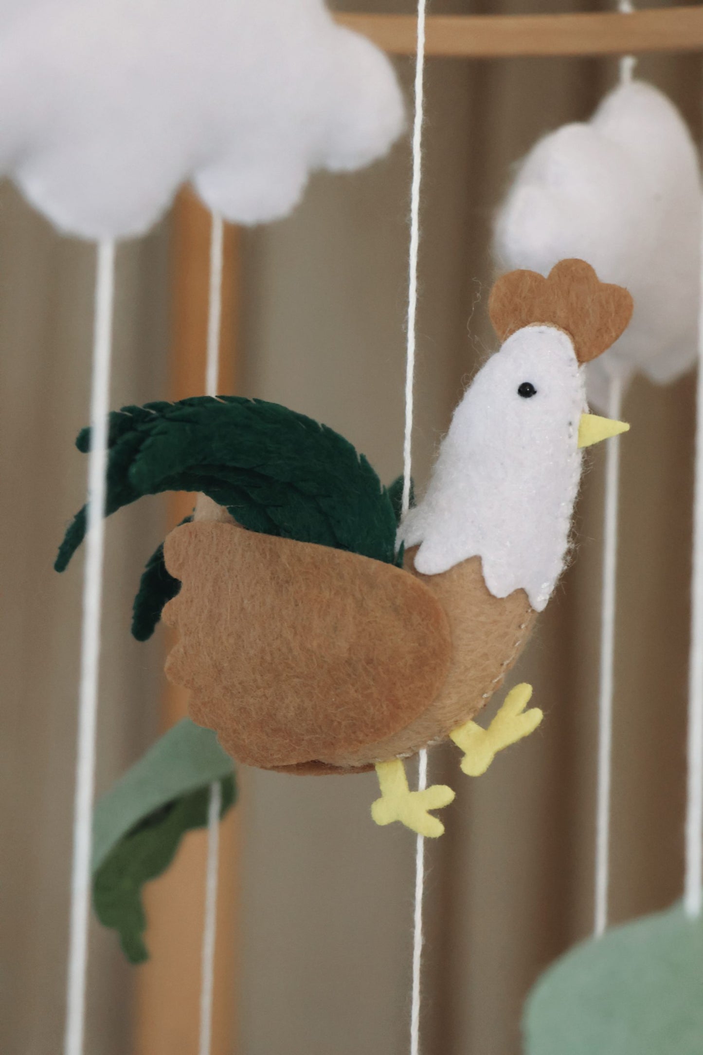 Handmade Farm babymobile