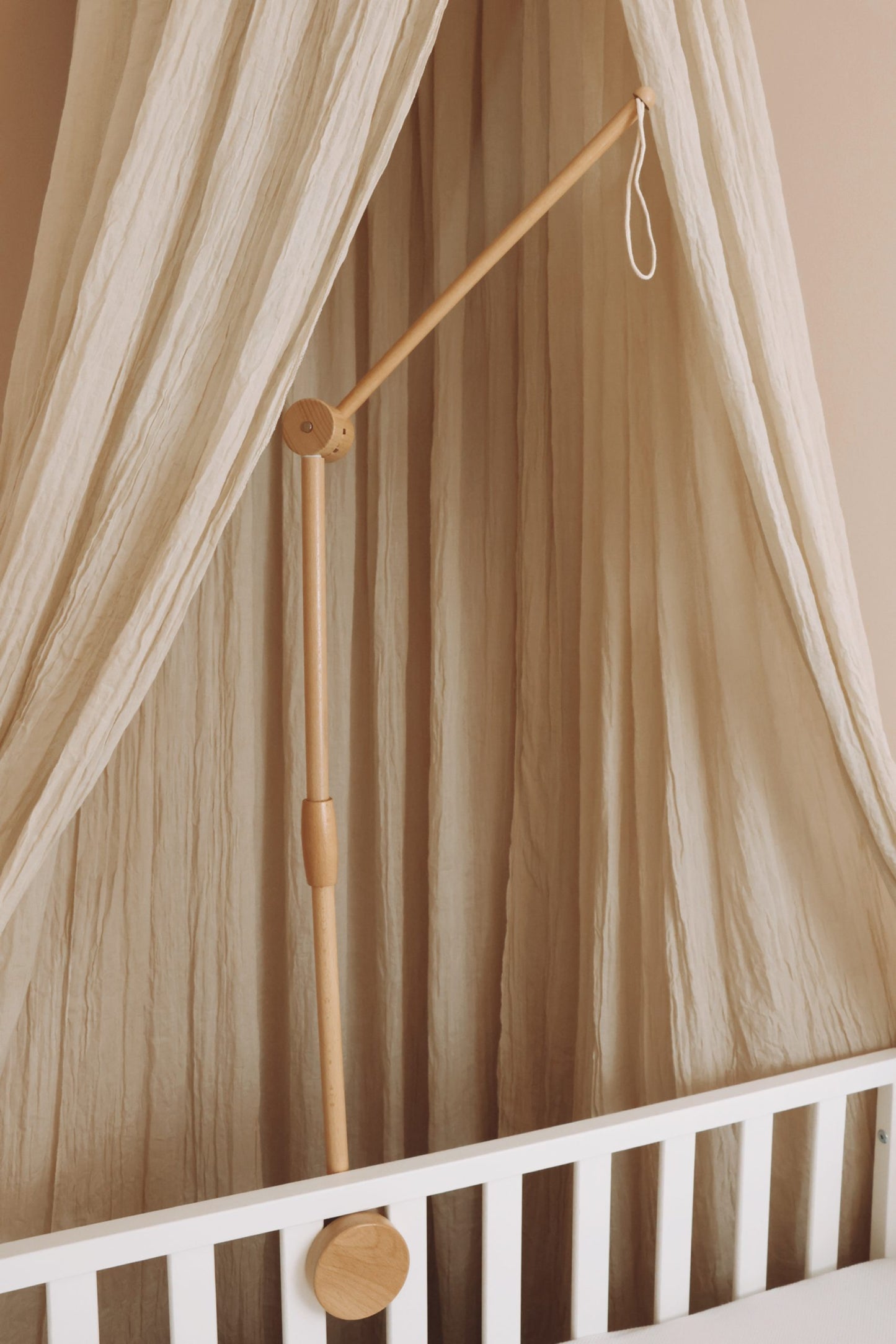 Handgemaakte Boucle wolken wit