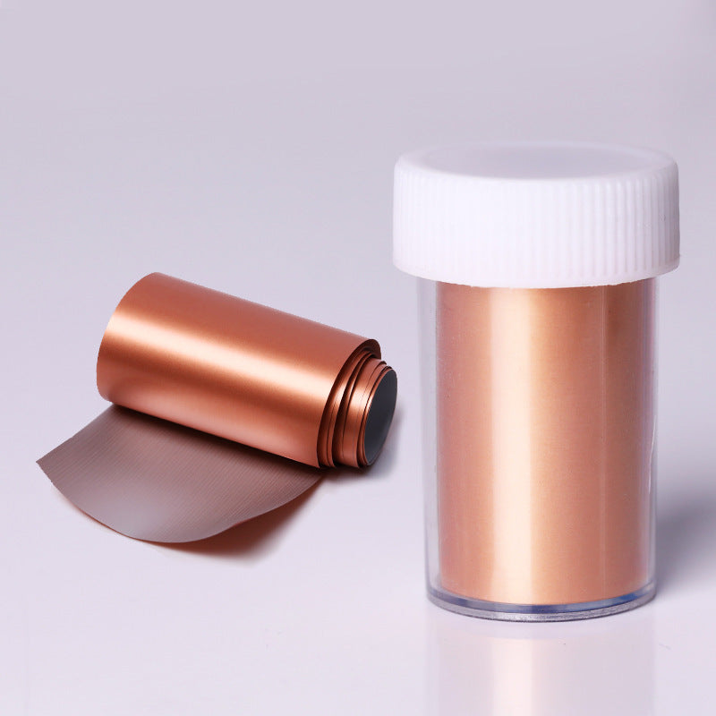 Nail Star paper rose gold transfer sticker-2