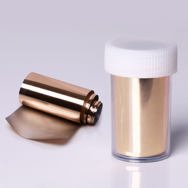 Nail Star paper rose gold transfer sticker-6